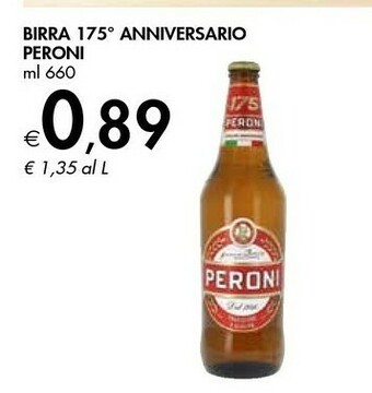 Bennet Peroni Birra offerta
