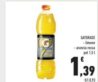 Conad Gatorade Sport Drink Gusto Limone 1500 G(ml) offerta