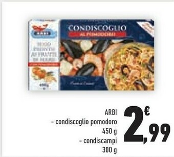 Conad Arbi Pesce surgelato offerta