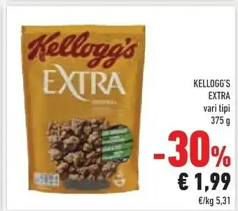 Conad Kelloggs Kellogg's - Extra Original 375 G(ml) offerta