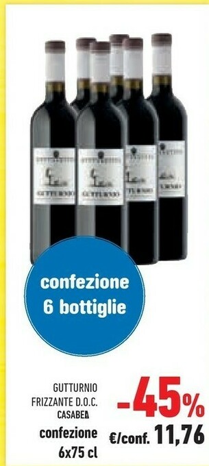 Conad Vino rosso offerta