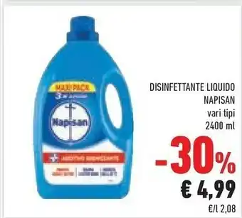 Conad Napisan Disinfettante Liquido offerta