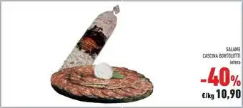 Conad Bortolotti Salame offerta