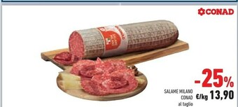Conad Salame milano offerta