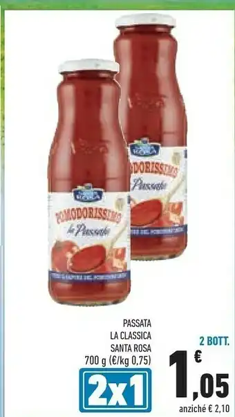 Conad Santa rosa Passata di pomodoro offerta