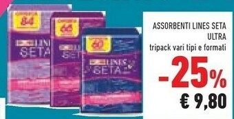 Conad Lines Assorbenti lines offerta