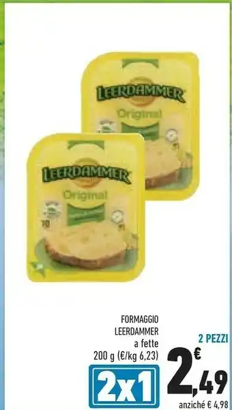 Conad Leerdammer Original 8 Fette 200 G(ml) offerta