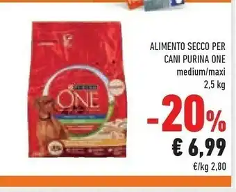 Conad Purina One Alimento Secco Per Cani offerta