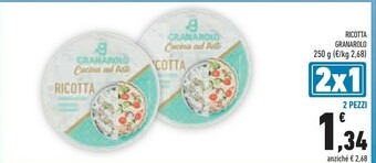 Conad Granarolo Ricotta offerta