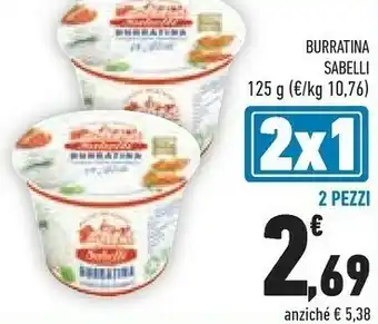 Conad Sabelli Latticini offerta
