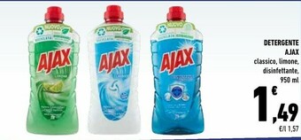 Conad Ajax Pulizia pavimenti offerta