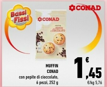Conad Muffin offerta