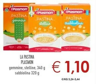 Conad Plasmon Alimentazione neonato offerta