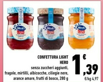 Conad Hero Marmellata offerta