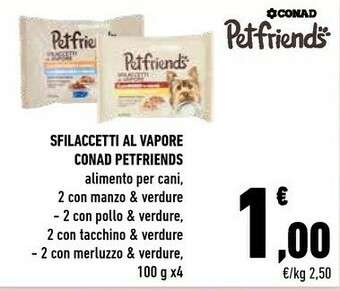 Conad Cibo per cani offerta