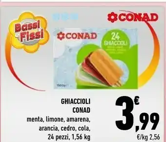 Conad Ghiaccioli offerta