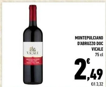 Conad Montepulciano d'Abruzzo offerta