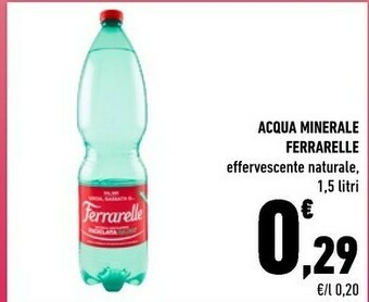 Conad Ferrarelle Acqua offerta