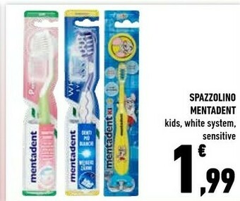 Conad Mentadent Spazzolino da denti offerta
