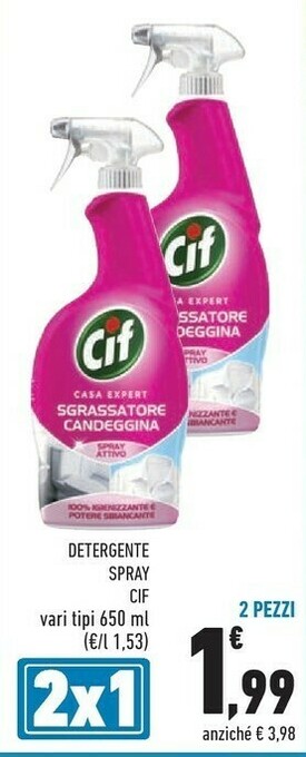 Conad Cif Sgrassatore offerta
