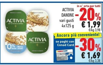 Conad Activia Activia offerta