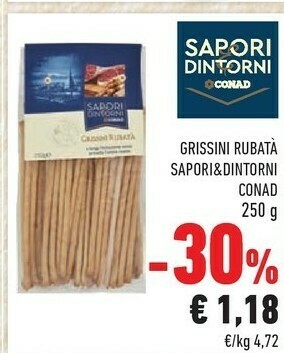 Conad Sapori Grissini offerta