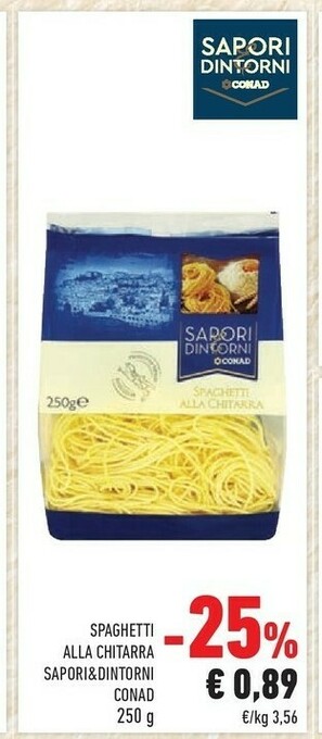 Conad Sapori Spaghetti offerta