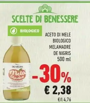 Conad De nigris Aceto offerta