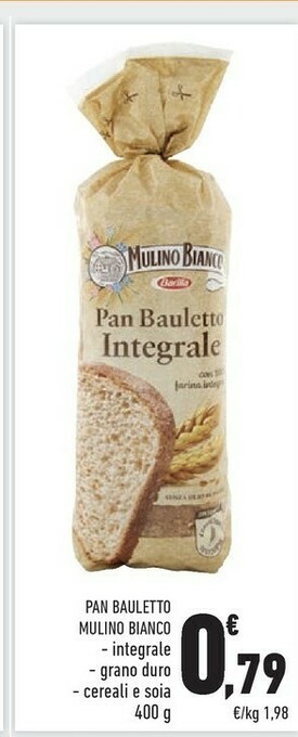 Conad Mulino Bianco Pan Bauletto offerta