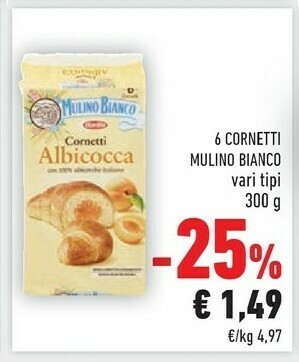 Conad Mulino Bianco Croissant offerta