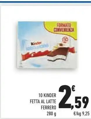Conad Kinder Bueno Dark offerta