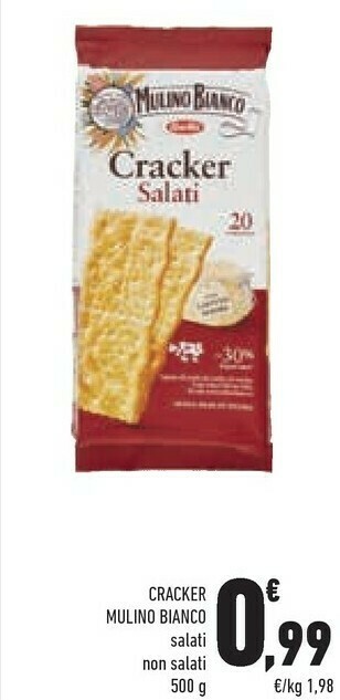 Conad Mulino Bianco Crackers offerta