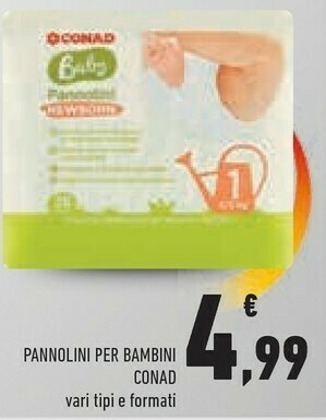 Conad Pannolini offerta
