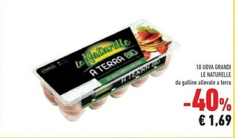Conad Le Naturelle Uova offerta