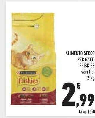 Conad Friskies Cibo per gatti offerta