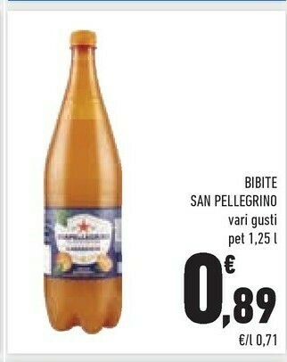 Conad San Pellegrino Aranciata offerta