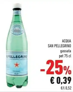 Conad San Pellegrino Acqua offerta