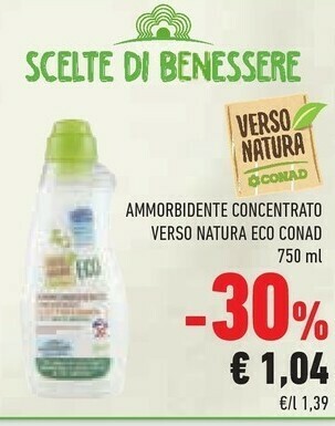 Conad Ammorbidente offerta