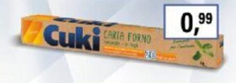 Cuki Carta forno 20 fogli