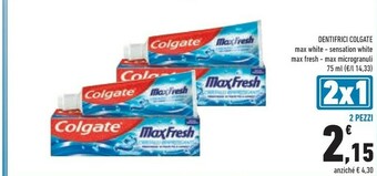 Conad Colgate Dentifricio offerta