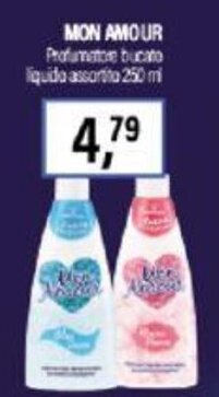 Caddy's Mon Amour Profumatore bucato liquido assortito 250 ml offerta