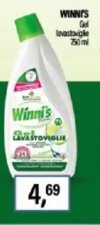 Caddy's Winni's Gel lavastoviglie 750 ml offerta