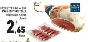 Conad Sapori & Dintorni Conad Prosciutto di Parma DOP stagionatura minima 18 mesi offerta