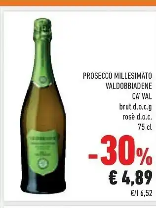 Conad Superstore Millesimato Prosecco offerta