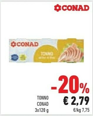 Conad Superstore Tonno offerta
