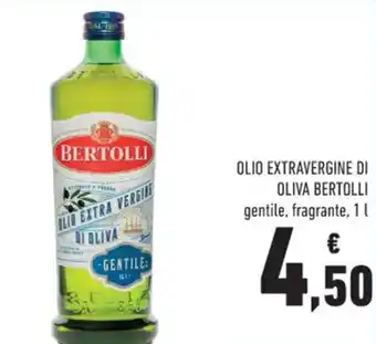 Conad Bertolli Olio Extravergine di Oliva gentile, fragrante, 1 l offerta