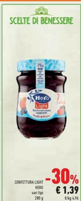 Conad Superstore Hero Marmellata offerta