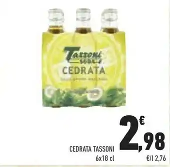Conad Superstore Tassoni Bevande analcoliche offerta