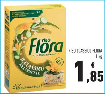 Conad Flora Riso Classico 1 kg offerta