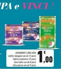 Conad Superstore Lines Assorbenti lines offerta